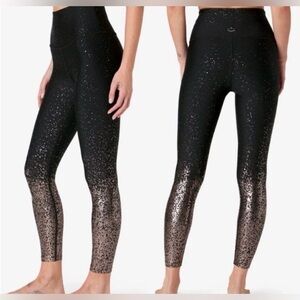 Beyond Yoga Alloy Ombre Sport Flex High Waist Midi Legging, Size Small